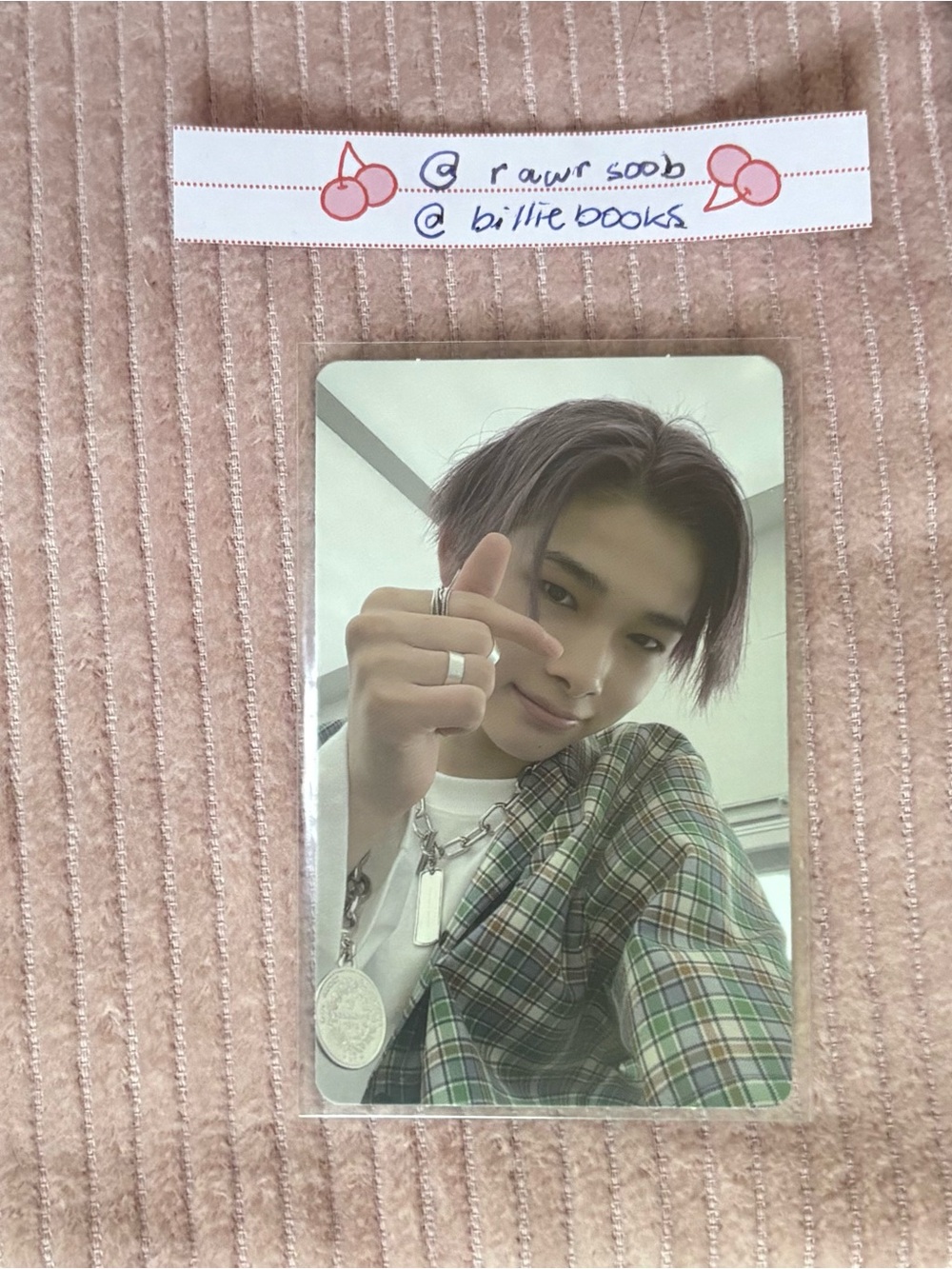 official enhypen ni-ki photocard